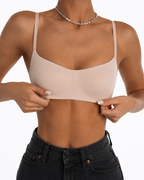 Seamless Invisible Low-Cut Non-Wired Bra