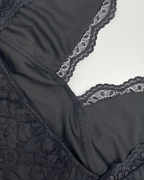 Sexy Lace V-Neck Backless Slim Fit Bodycon Dress