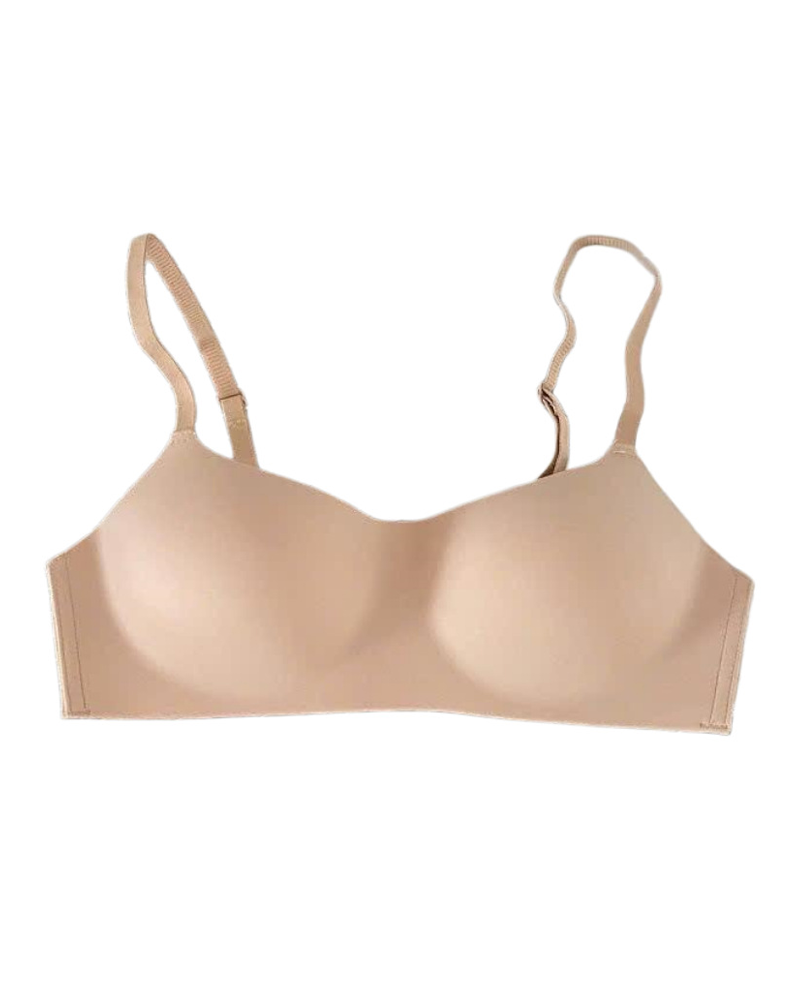 Seamless Invisible Low-Cut Non-Wired Bra
