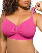 Damen Vollabdeckender Nichtgepolsterter Drahtloser Form-BH