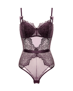 Sexy Lace Sheer Shaping Bodysuit