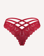 Cheeky Panties Lace Criss Cross Underwear