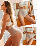 5er-Pack Hohe Taille Bauchkontrolle Slips