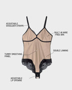 Shaping Lace Shapewear Bodysuit