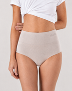 5-Pack Plus Size High Waist Tummy Control Pure Cotton Breathable Briefs
