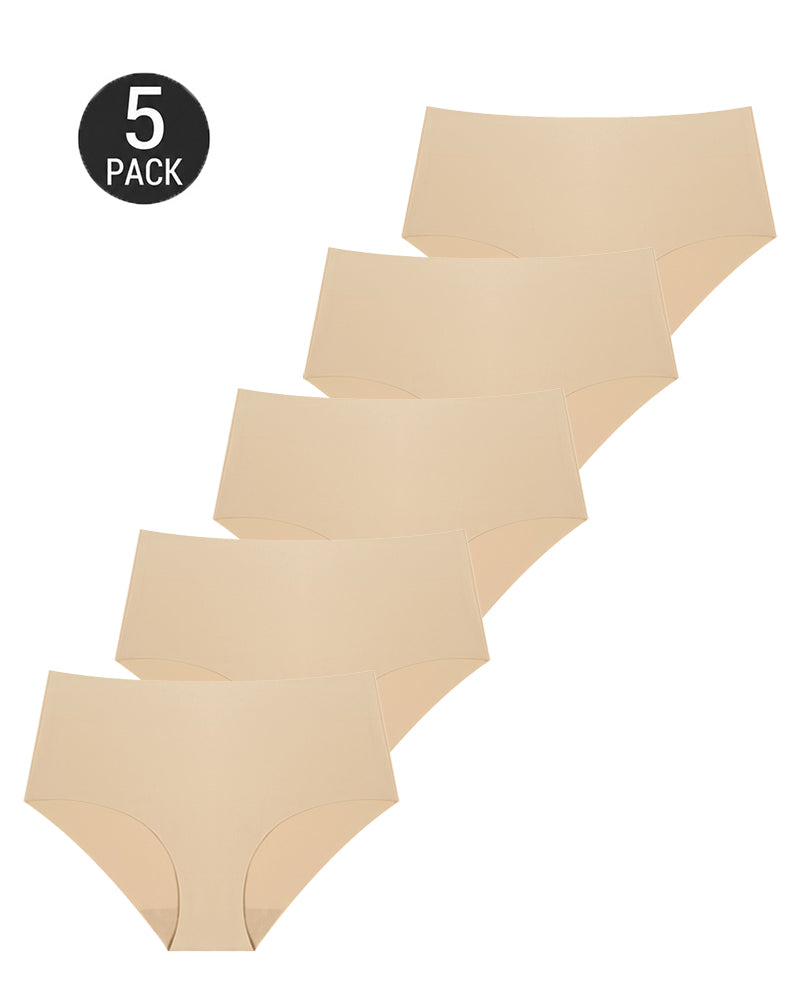 5-Pack Ice Silk Seamless Briefs
