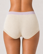 Multi-Pack Mid Waist Pure Cotton Antibacterial Breathable Briefs