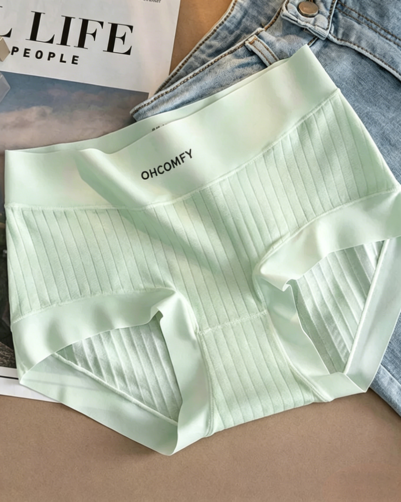 Cotton Antibacterial Seamless Breathable Briefs