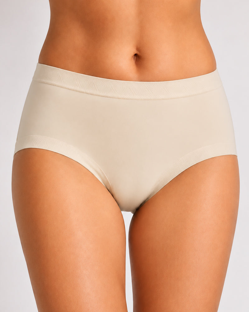 5-Pack Mid Waist Soft Modal Cotton Panties