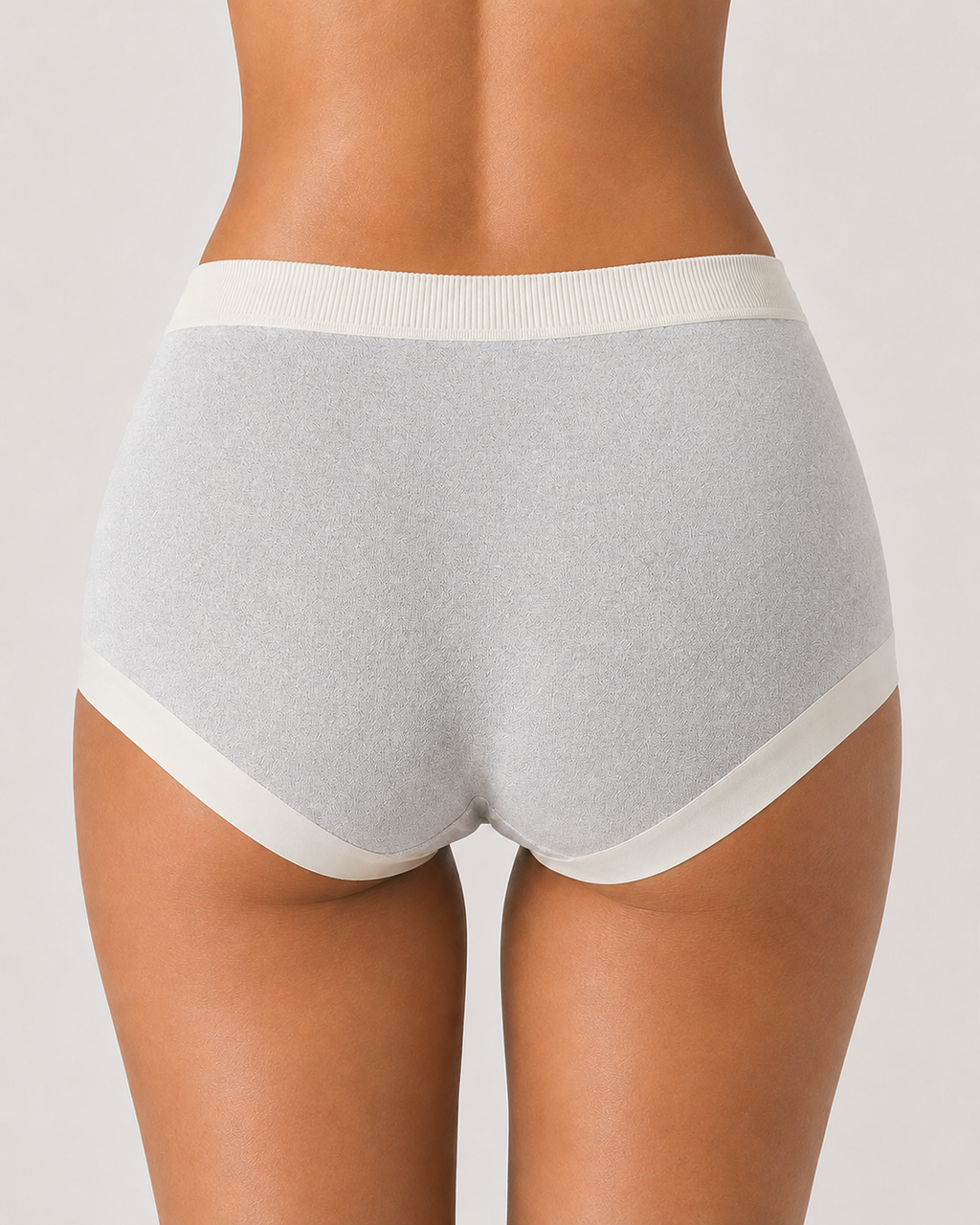 Multi-Pack Mid Waist Pure Cotton Antibacterial Breathable Briefs