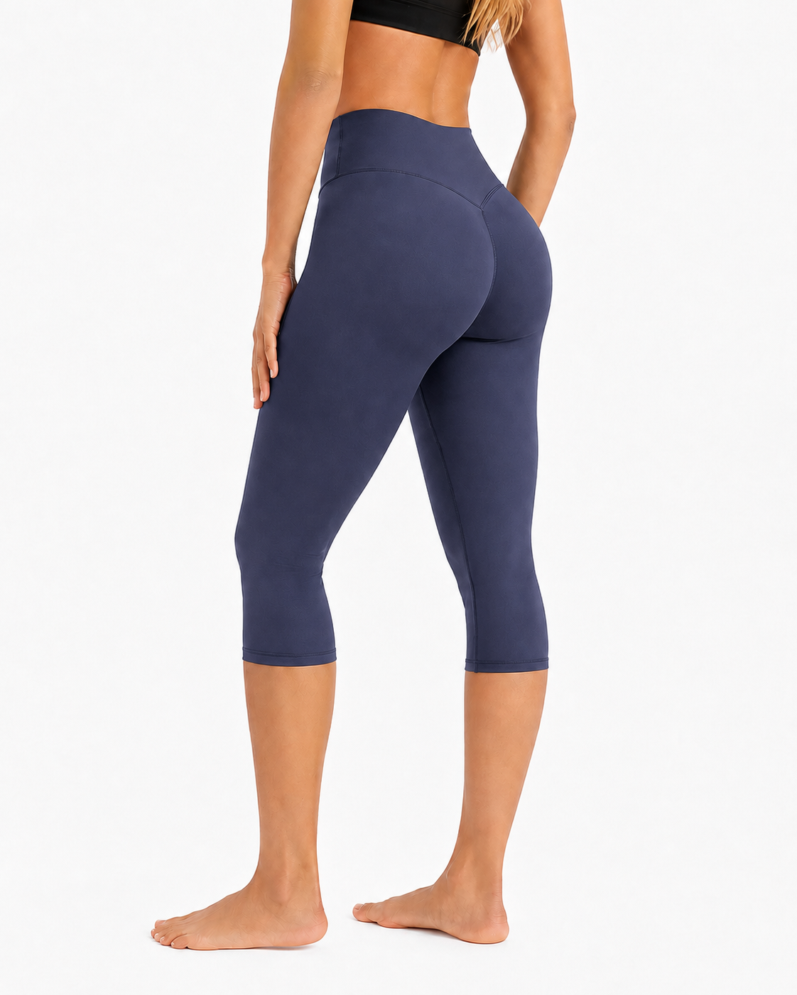 Seamless High Waist Tummy Control 7/8 Stretch Yoga Pants
