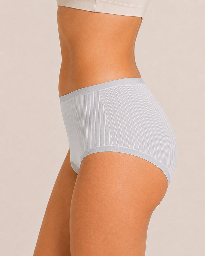 3-Pack Ice Silk Seamless Elastic Leak-proof Menstrual Panties