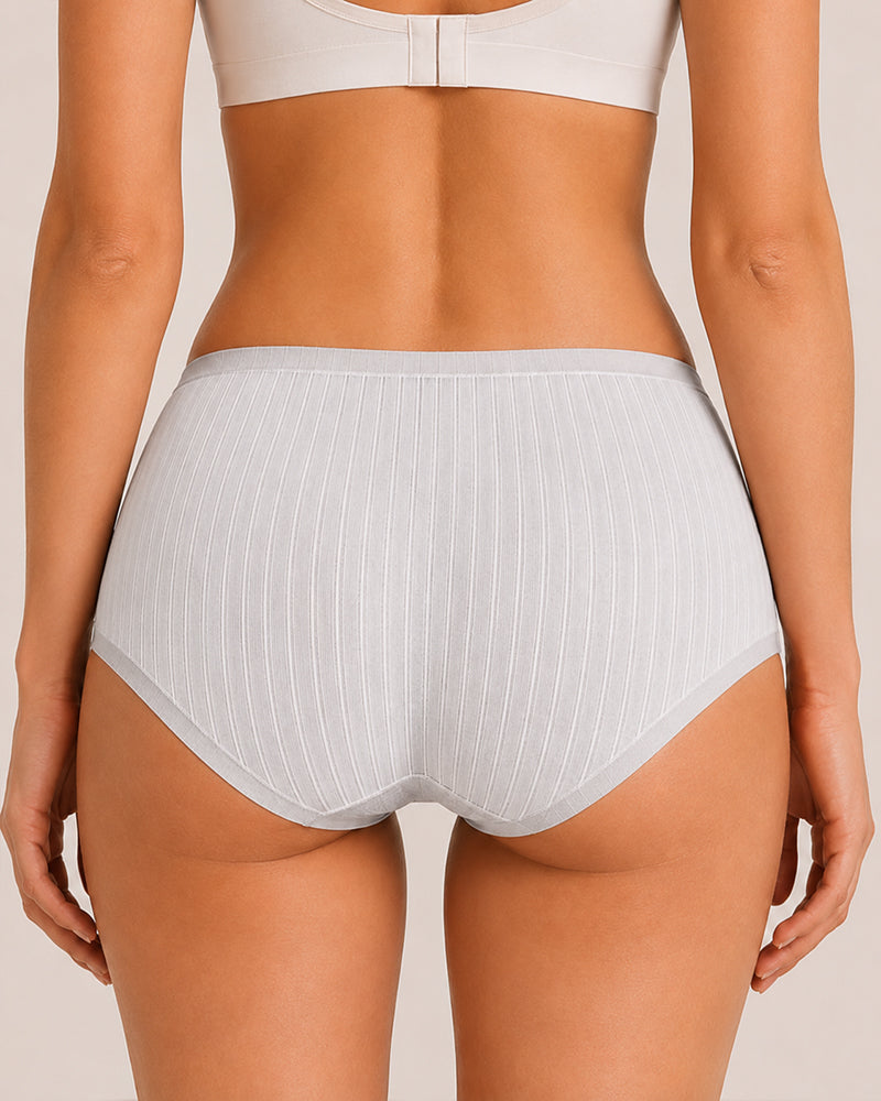 3-Pack Ice Silk Seamless Elastic Leak-proof Menstrual Panties