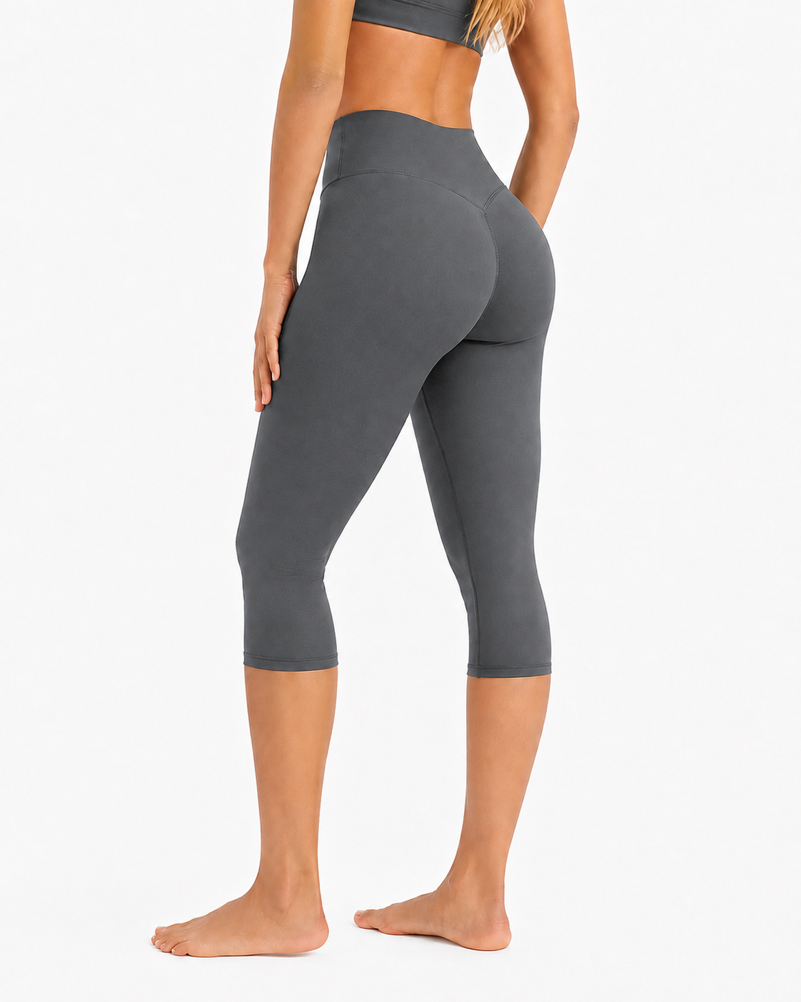Seamless High Waist Tummy Control 7/8 Stretch Yoga Pants