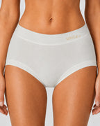 5-Pack Mid Waist Seamless Modal Silk Antibacterial Crotch Briefs