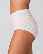 4-Pack High Waist Cotton Printed Loose Stretch Briefs