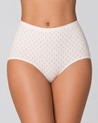 4-Pack High Waist Cotton Printed Loose Stretch Briefs