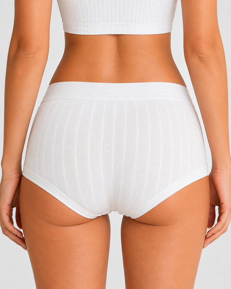 5-Pack Cotton Antibacterial Breathable Comfortable Panties