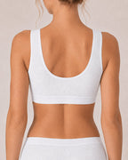 Front Closure Ultra-thin Breathable Mesh Seamless Wire-free Vest Bra