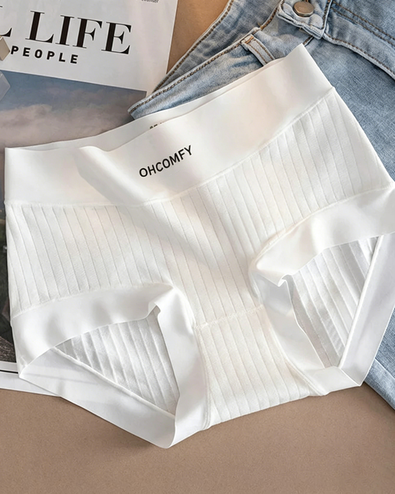 Cotton Antibacterial Seamless Breathable Briefs