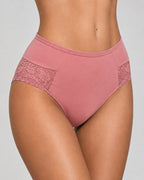 Multiple-Pack Sexy Cotton Lace Patchwork Briefs