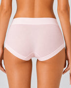 5-Pack Mid Waist Seamless Modal Silk Antibacterial Crotch Briefs