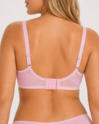 Plus Size Floral Lace Full Cup Bra