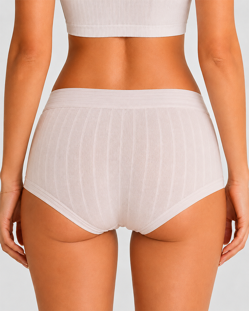 5-Pack Cotton Antibacterial Breathable Comfortable Panties