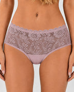 5-Pack Sexy Lace Openwork Cotton Crotch High Elastic Panties