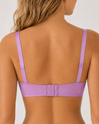3-Pack Wire Free Comfortable Breathable Push Up Bra