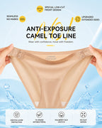 Ultra-thin Seamless Side-hook No-take-off Briefs