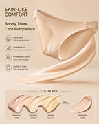 Ultra-thin Seamless Side-hook No-take-off Briefs
