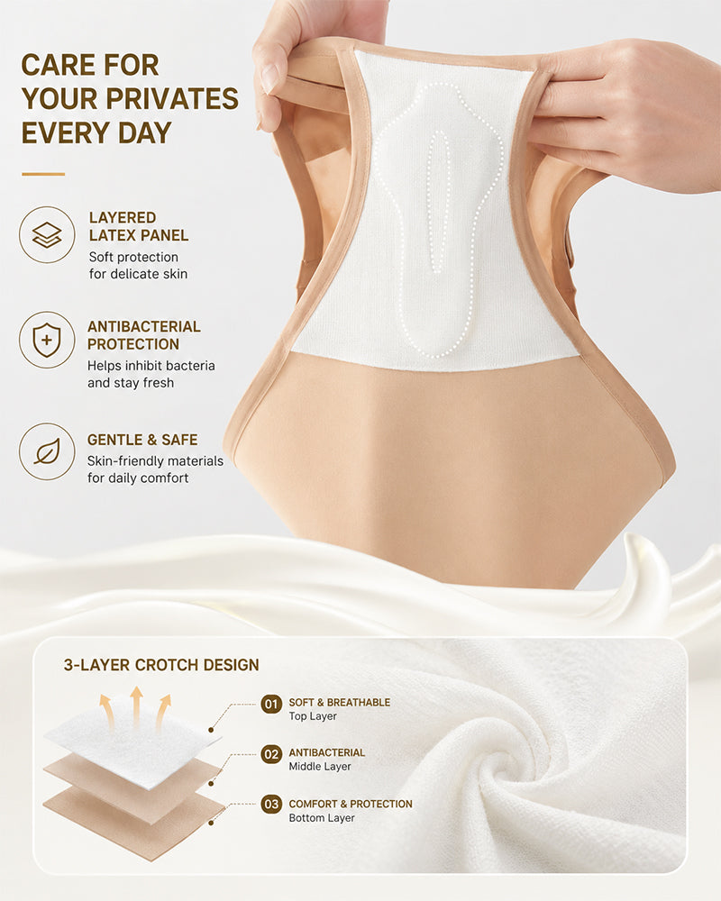 Ultra-thin Seamless Side-hook No-take-off Briefs