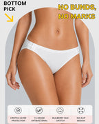 Ultra-thin Seamless Side-hook No-take-off Briefs