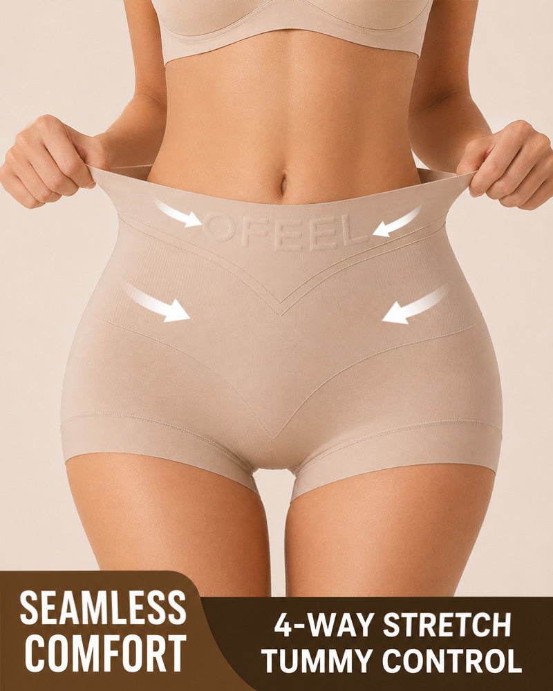 3-Pack High Waist Seamless Breathable Shaping Panties
