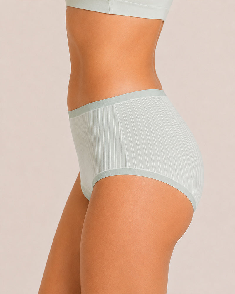 3-Pack Ice Silk Seamless Elastic Leak-proof Menstrual Panties