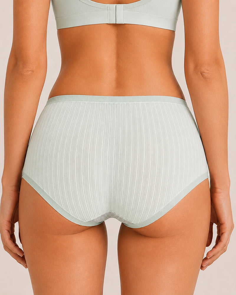 3-Pack Ice Silk Seamless Elastic Leak-proof Menstrual Panties