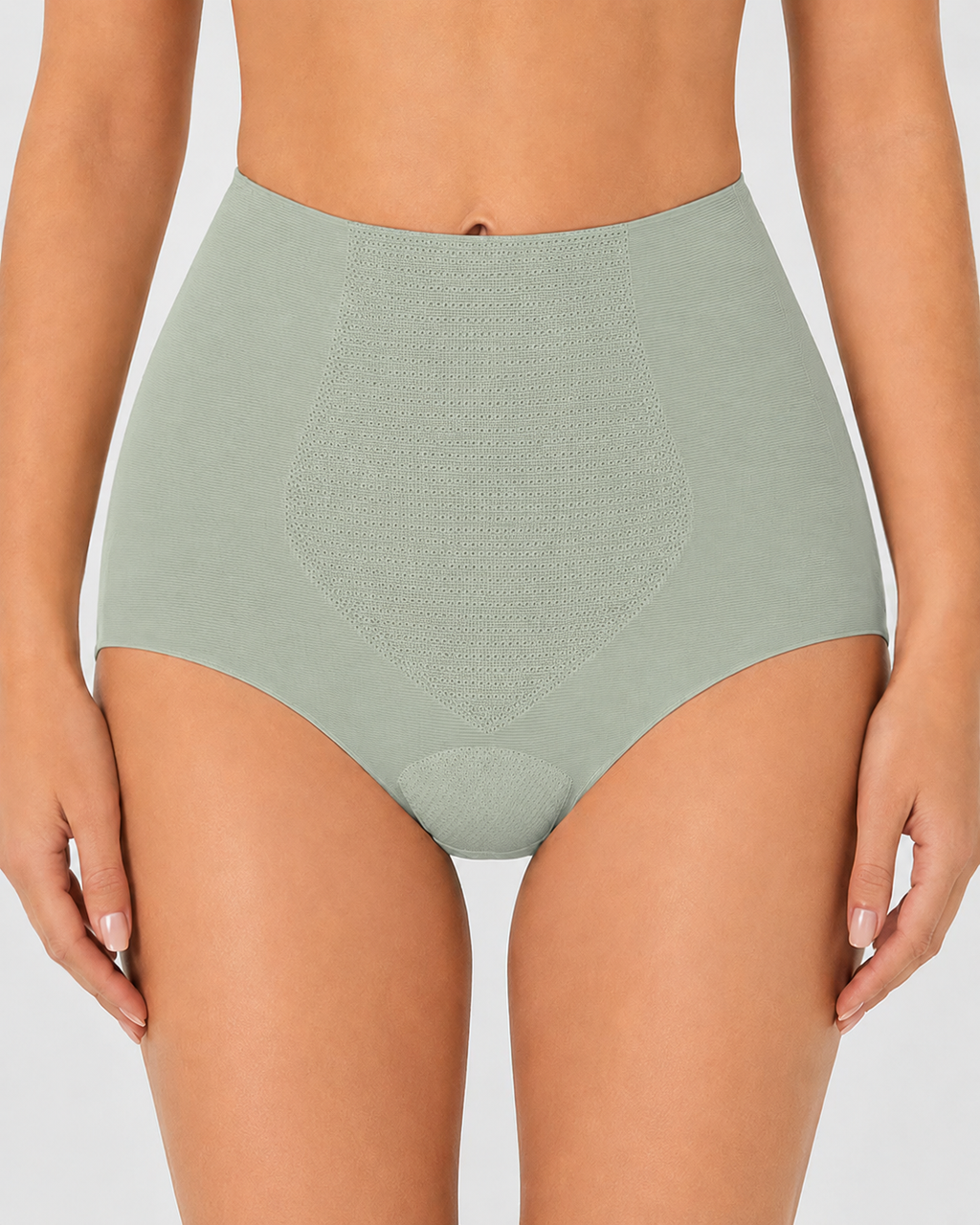5-Pack Ultra Thin Seamless Ice Silk High Waist Tummy Control Panties