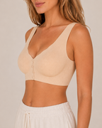 Front Closure Seamless Comfortable Wire-free Bra