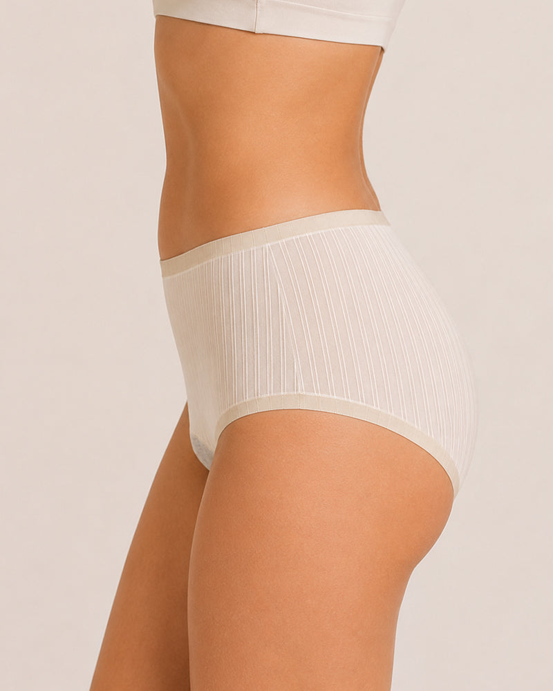 3-Pack Ice Silk Seamless Elastic Leak-proof Menstrual Panties