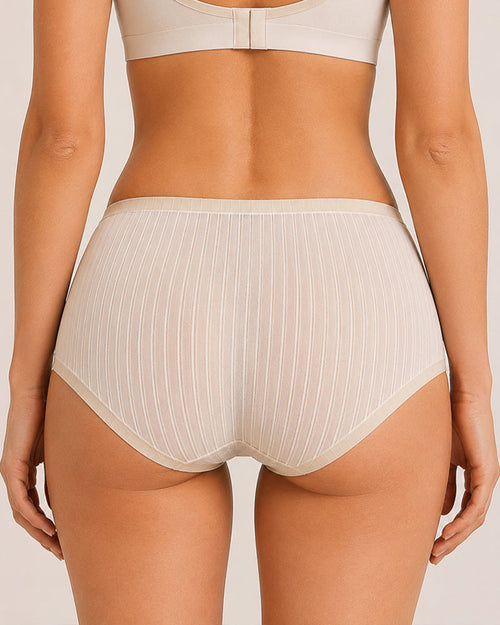 3-Pack Ice Silk Seamless Elastic Leak-proof Menstrual Panties