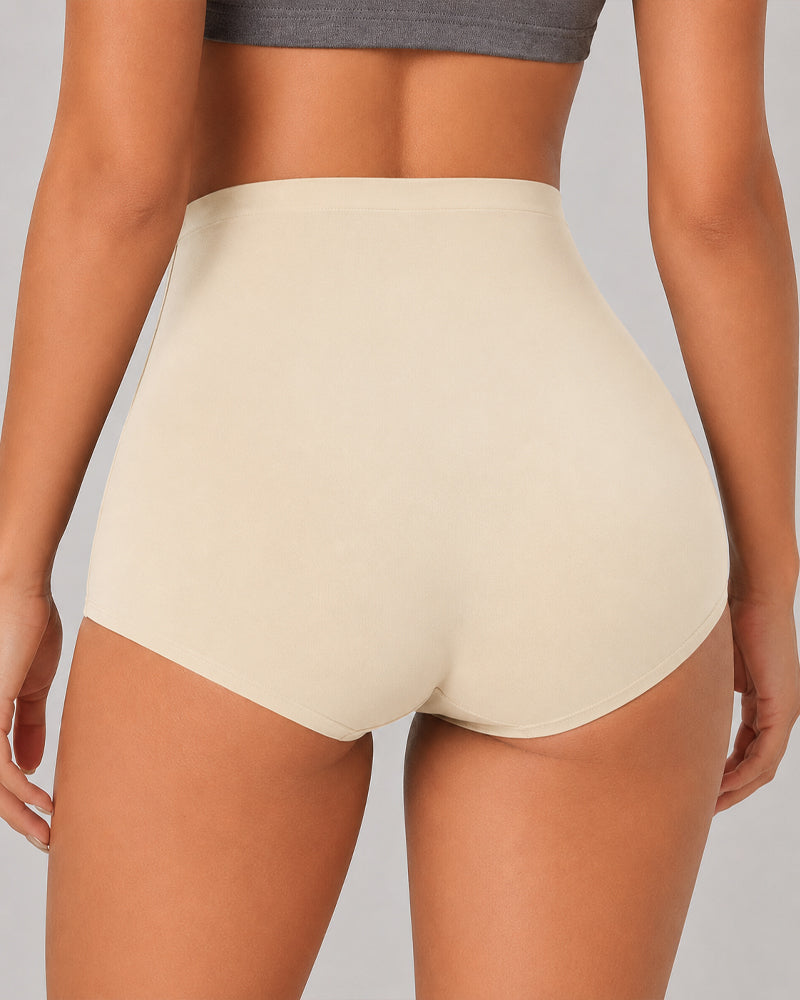 2-Pack Seamless Tummy Control Adjustable Hook-Up Shaping Panties