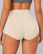 2-Pack Seamless Tummy Control Adjustable Hook-Up Shaping Panties
