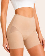 2-Pack High Waist Tummy Control Seamless Breathable Mesh Shaping Shorts