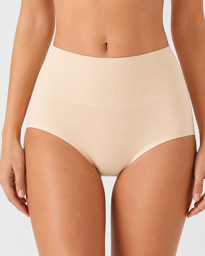 3-Pack High Waist Pure Cotton Comfortable Leak-proof Menstrual Panties