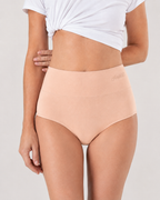 5-Pack Plus Size High Waist Tummy Control Pure Cotton Breathable Briefs