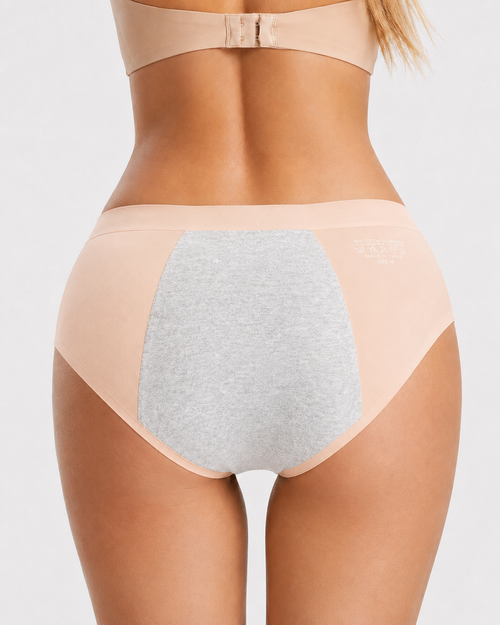 Multi-Pack Seamless Ice Silk Breathable Leak-proof Menstrual Panties