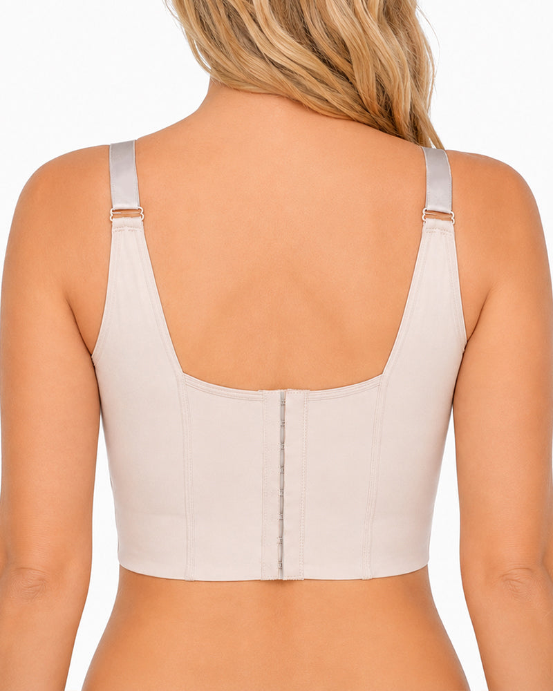Women's Extra Firm High Compression Full Cup Push Up Bra