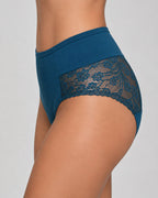 Multiple-Pack Sexy Cotton Lace Patchwork Briefs
