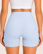 2-Pack High Waist Tummy Control Seamless Breathable Mesh Shaping Shorts